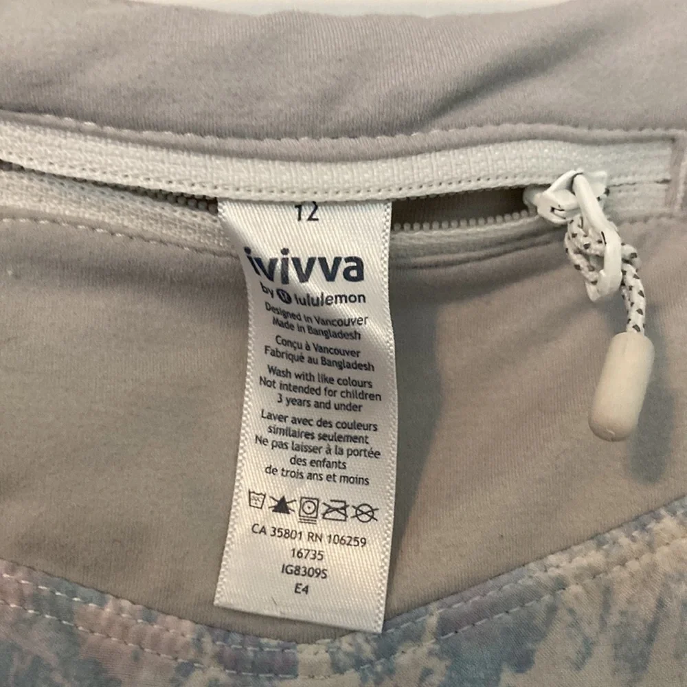 Ivivva Skirt Skort, Size 12